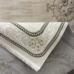 سجاد تركي لوريان 41254A بيج فاتح رصاصي مقاس 400*500 سجاد تركي لوريان 41254A بيج فاتح رصاصي مقاس 400*500