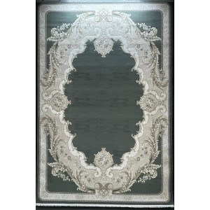 سجاد تركي لوريان 41254A بيج فاتح بترولي مقاس 80*150