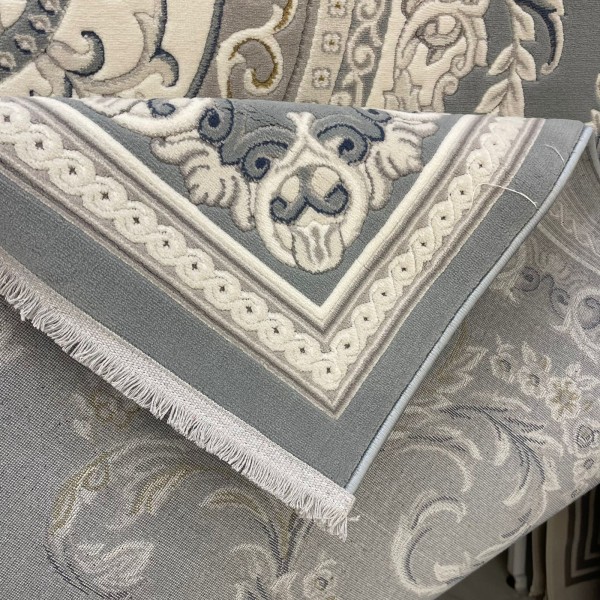 سجاد تركي روما 41580A سماوي مقاس 100*200
