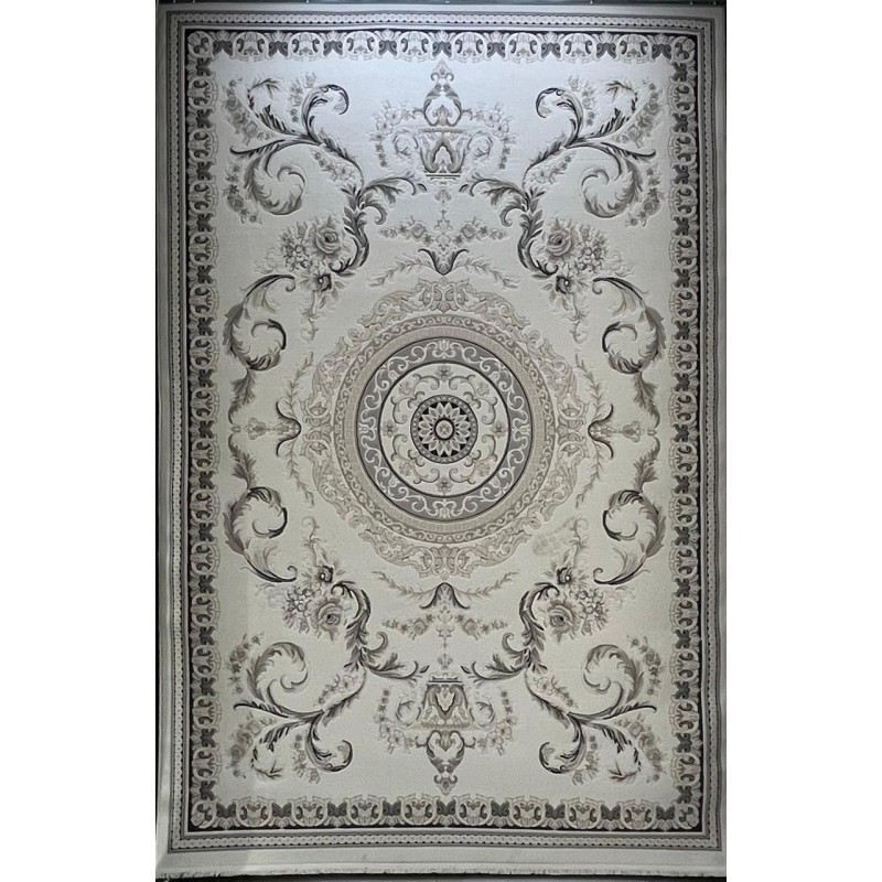 سجاد تركي روما 41580A اسود كريم مقاس 300*400
