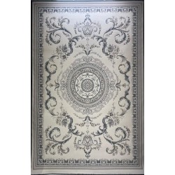 سجاد تركي روما 41580A كريم سماوي مقاس 400*500