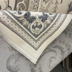 سجاد تركي روما 41580A كريم سماوي مقاس 400*500