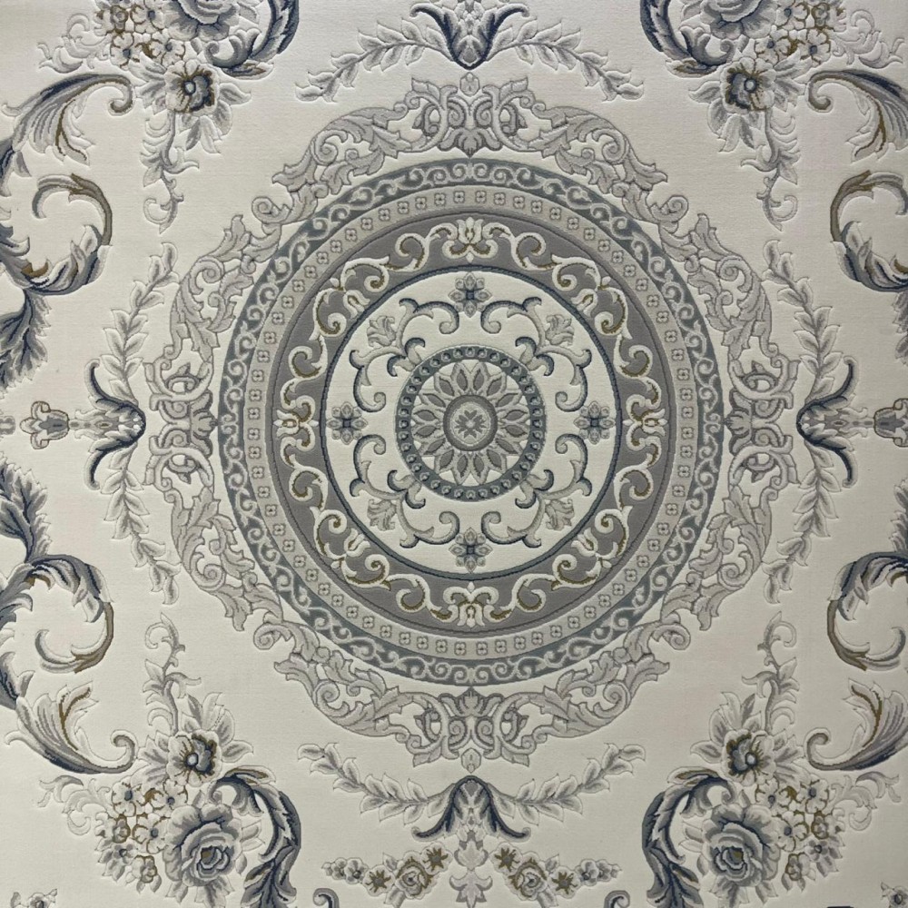 سجاد تركي روما 41580A كريم سماوي مقاس 400*500