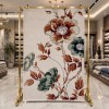 سجاد روز تركي 43638A كريم احمر مقاس 150*220
