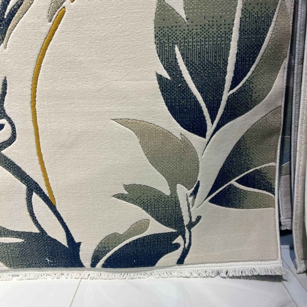 سجاد روز تركي 43638A كريم مولتي مقاس 250*350