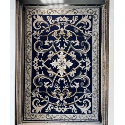 سجاد شرقي رويال تركي G0001 كحلي مقاس 200*200