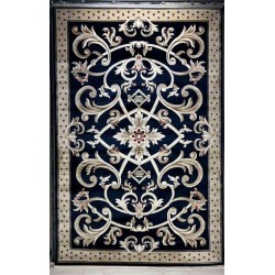 سجاد تركي سفير نقش فرنسي كحلي مقاس 100*200