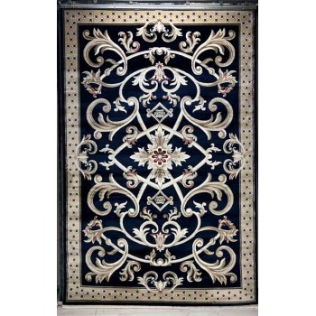 سجاد تركي سفير نقش فرنسي كحلي مقاس 200*300