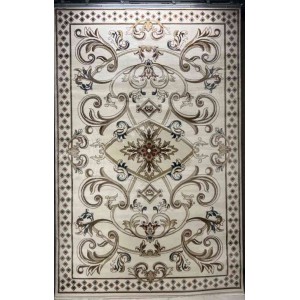 سجاد تركي سفير نقش فرنسي كريم مقاس 400*600