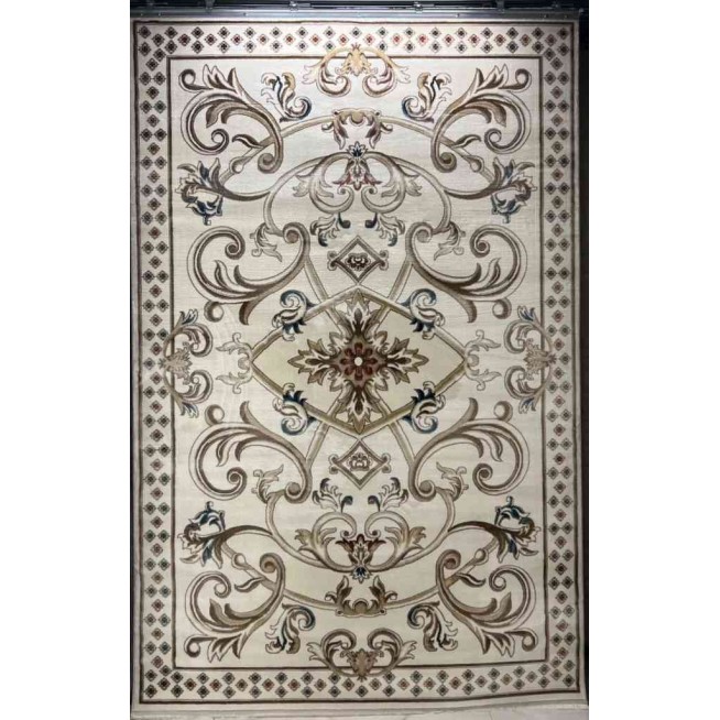سجاد تركي سفير نقش فرنسي كريم مقاس 400*600 سجاد تركي سفير نقش فرنسي كريم مقاس 400*600