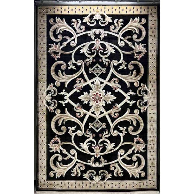 سجاد تركي سفير نقش فرنسي اسود مقاس 400*600 سجاد تركي سفير نقش فرنسي اسود مقاس 400*600