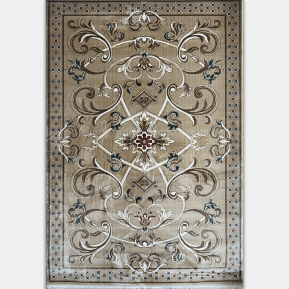 سجاد تركي سفير نقش فرنسي بيج مقاس 100*200