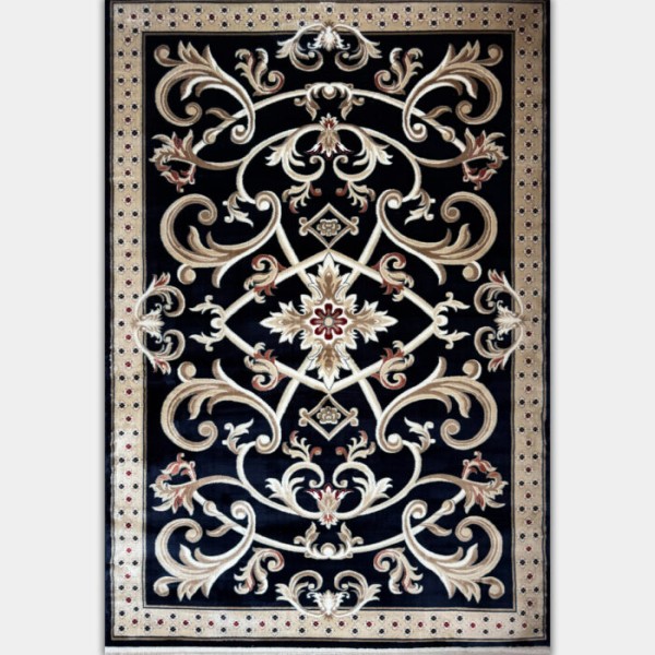 سجاد تركي سفير نقش فرنسي كحلي مقاس 250*350