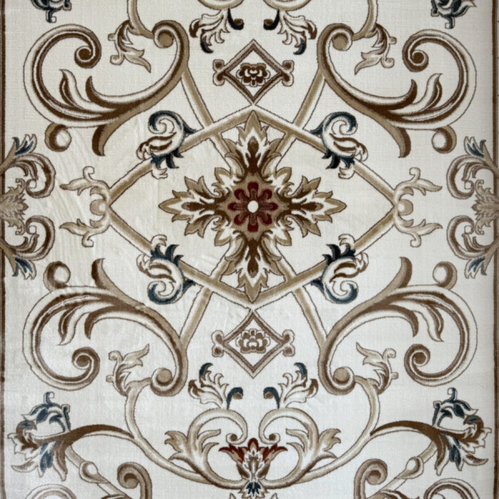 سجاد تركي سفير نقش فرنسي كريم مقاس 400*600