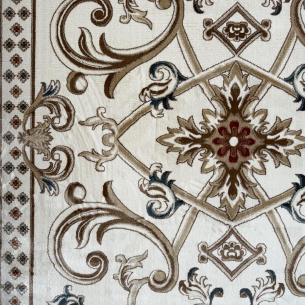 سجاد تركي سفير نقش فرنسي كريم مقاس 400*600