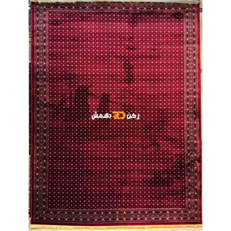 سجاد افغاني حرير ناعم بخارى 2001 احمر مقاس 150*220