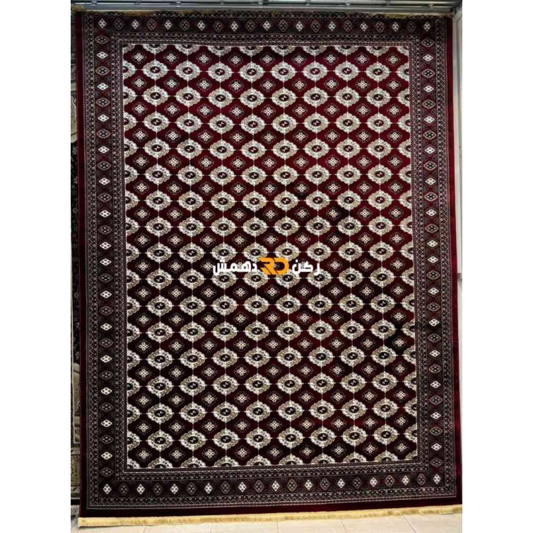 سجاد افغاني حرير ناعم بخارى 2003 احمر مقاس 200*300 سجاد افغاني حرير ناعم بخارى 2003 احمر مقاس 200*300