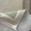 سجاد تركي اطار برواز سيلفيا 40984A اخضر مقاس 150*220