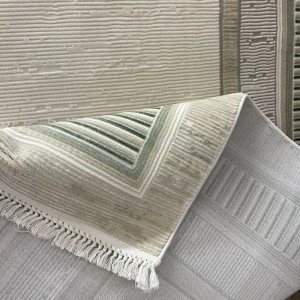 سجاد تركي اطار برواز سيلفيا 40984A اخضر مقاس 150*220
