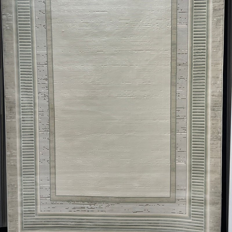 سجاد تركي اطار برواز سيلفيا 40984A اخضر مقاس 50*80