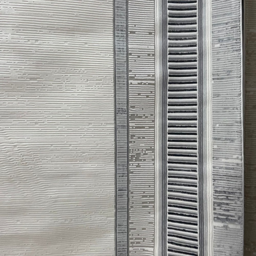 سجاد تركي اطار برواز سيلفيا 40984A رصاصي مقاس 400*500