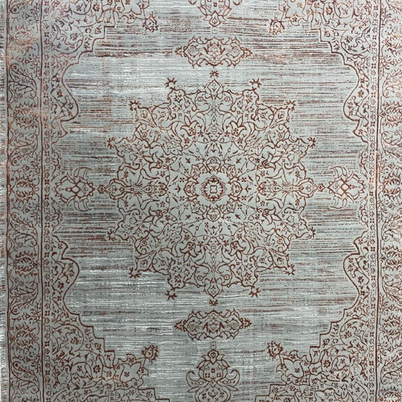 سجاد تركي سوبر قولد 8786 رصاصي غامق روز