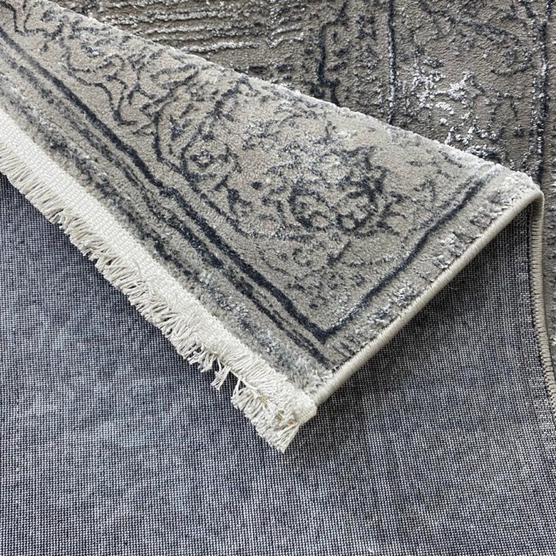 سجاد تركي سوبر قولد 8786 رصاصي غامق اخضر