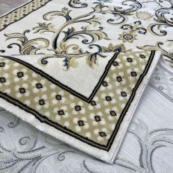 سجاد شرقي تبريز تركي G0001 كريم مقاس 250*350