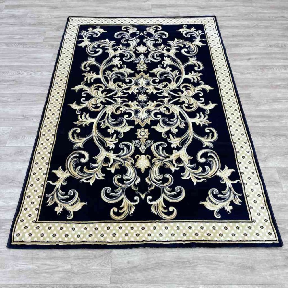 سجاد شرقي تبريز تركي G0001 كحلي مقاس 80*150