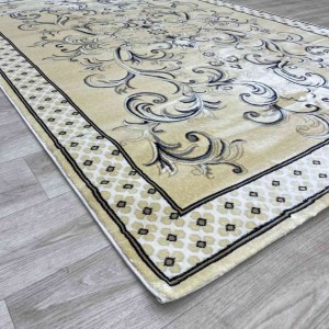 سجاد شرقي تبريز تركي G0001 ذهبي مقاس 100*200