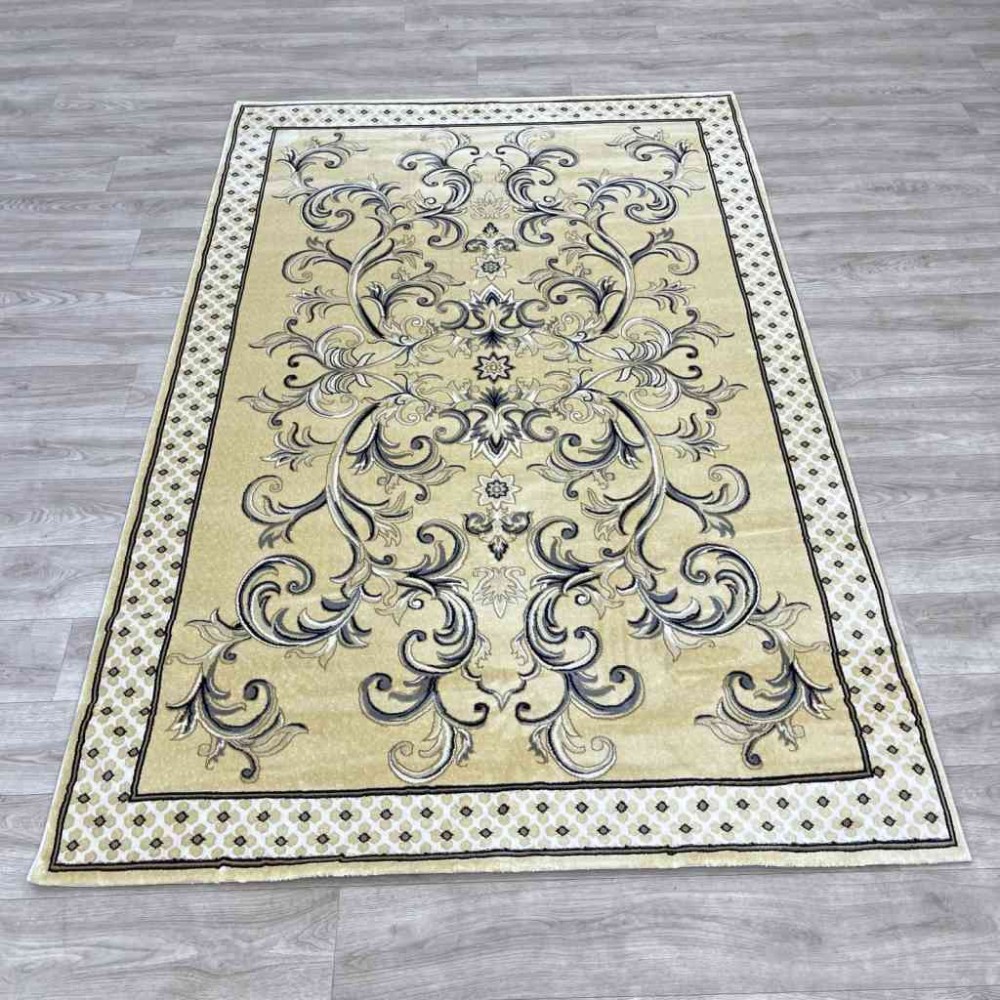 سجاد شرقي تبريز تركي G0001 ذهبي مقاس 80*150