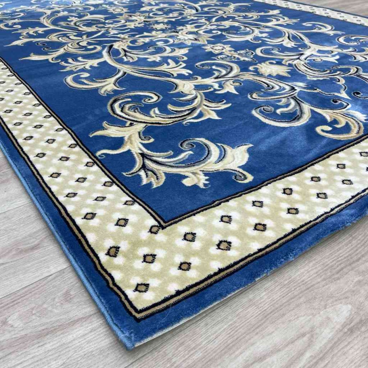 سجاد شرقي تبريز تركي G0001 كحلي فاتح مقاس 300*400