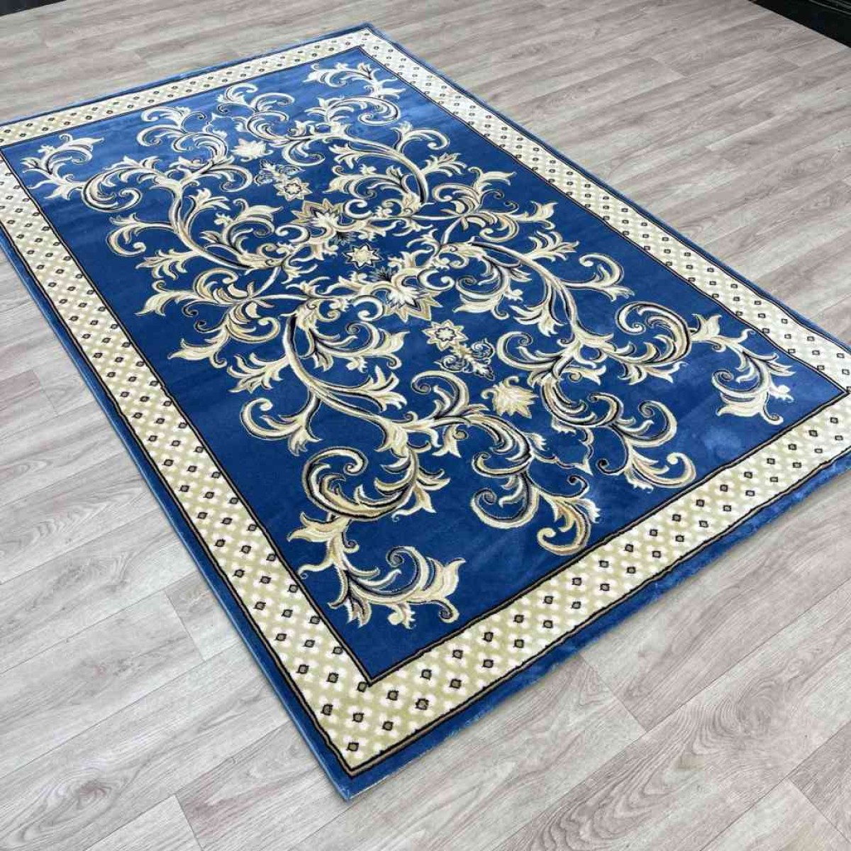 سجاد شرقي تبريز تركي G0001 كحلي فاتح مقاس 300*400