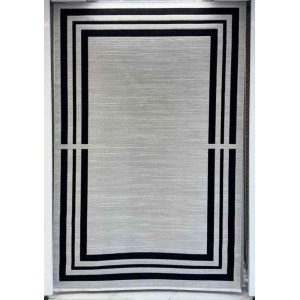 سجاد تركي الاطار برواز تالين اسود مقاس 50*80