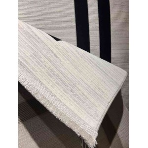 سجاد تركي برواز مودرن طيف BT476 كريم اسود مقاس 300*400