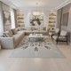 سجاد تركي لافندر N0595A بيج مقاس 200*300