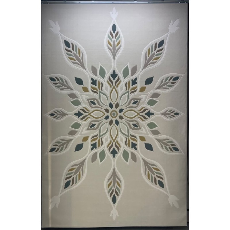 سجاد تركي لافندر N0595A اخضر مقاس 150*220