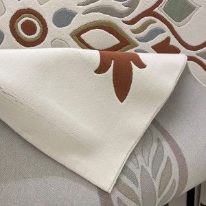 سجاد تركي لافندر N0595A تيرا دائري مقاس 200*200