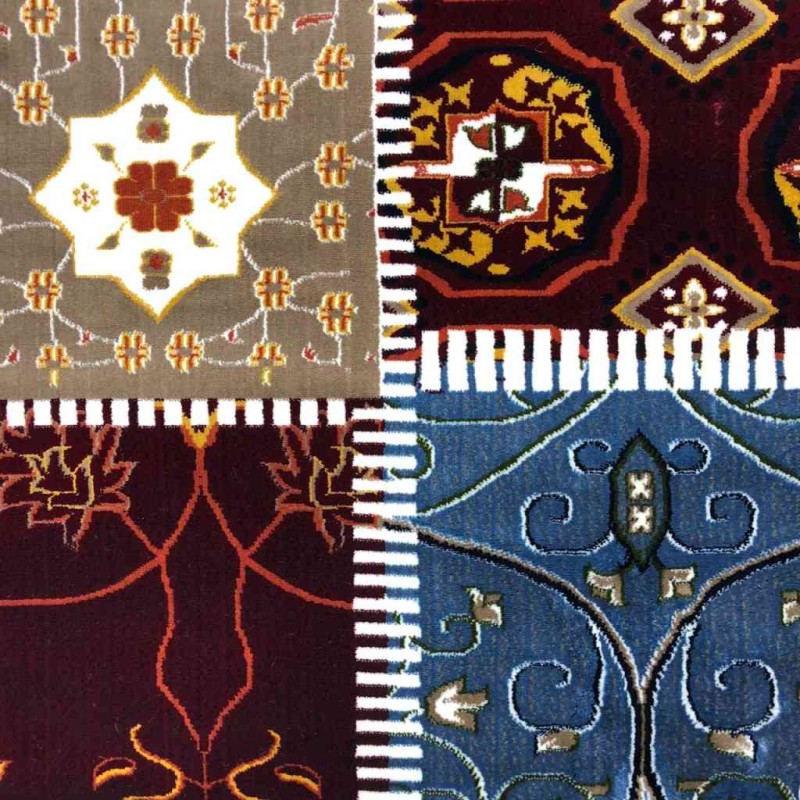 سجاد تركي كاشان 7310 احمر