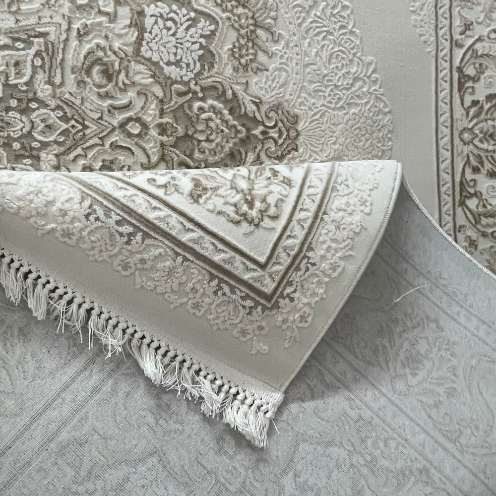 سجاد فاليرا تركي 36596B بيج مقاس 80*150