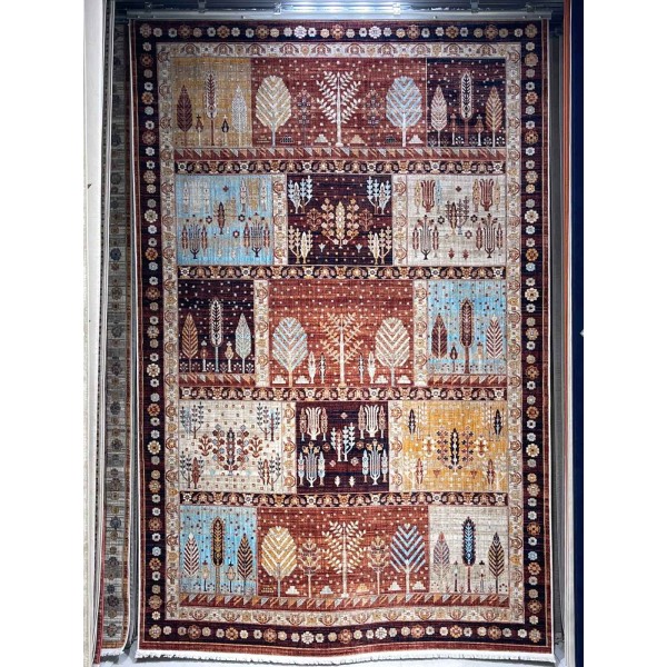 سجاد بوهيمي فينيسيا تركي  43242A كحلي احمر مقاس 150*220 سم