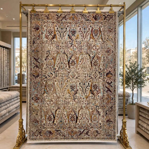 سجاد بوهيمي فينيسيا تركي  43265D كريم مقاس 200*300 سم
