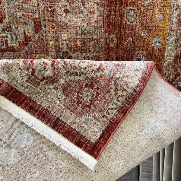 سجاد بوهيمي فينيسيا تركي  43267C احمر مقاس 300*400 سم