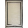سجاد تركي اطار برواز فيكتوريا 41603A كريم اسود مقاس 300*400