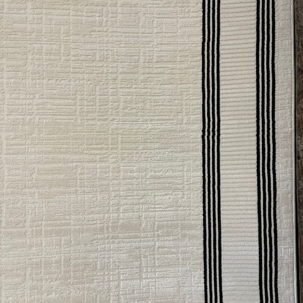 سجاد تركي اطار برواز فيكتوريا 41606A كريم اسود مقاس 300*400 سجاد تركي اطار برواز فيكتوريا 41606A كريم اسود مقاس 300*400