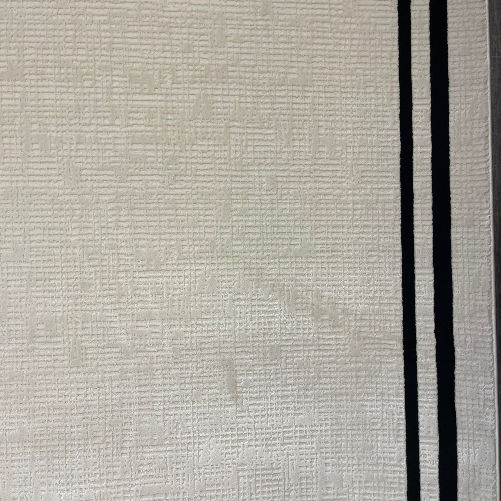 سجاد تركي اطار برواز فيكتوريا 41307A كريم اسود مقاس 200*300 سجاد تركي اطار برواز فيكتوريا 41307A كريم اسود مقاس 200*300