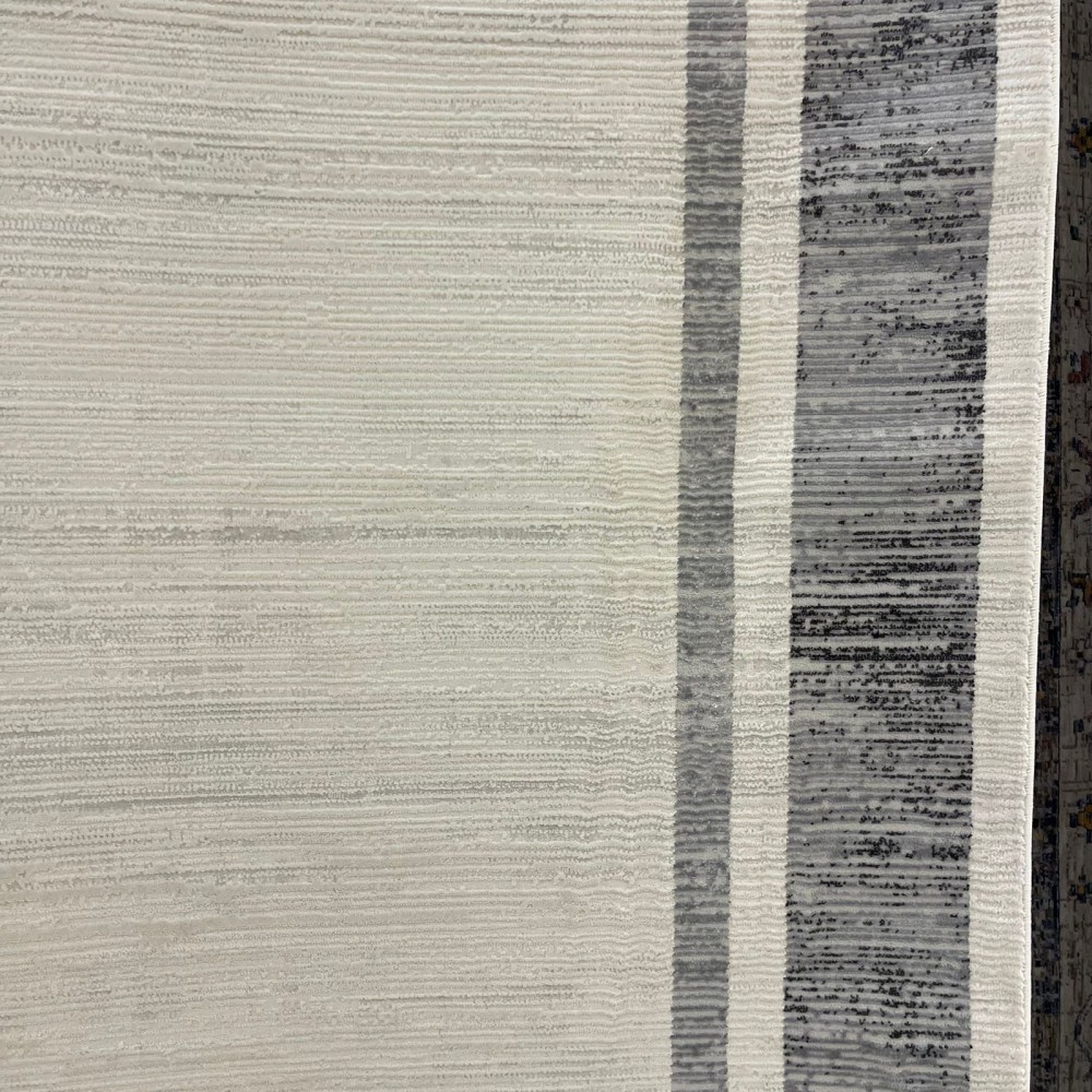 سجاد تركي اطار برواز فيكتوريا 41358A كريم اسود مقاس 80*150 سجاد تركي اطار برواز فيكتوريا 41358A كريم اسود مقاس 80*150