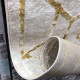 سجاد تركي فكتوريا بيج وذهبي