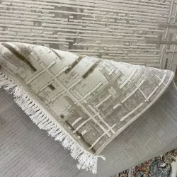 سجاد تركي فوج 36232A كريم بيج مقاس 300*400