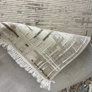 سجاد تركي فوج 36232A كريم بيج مقاس 250*350